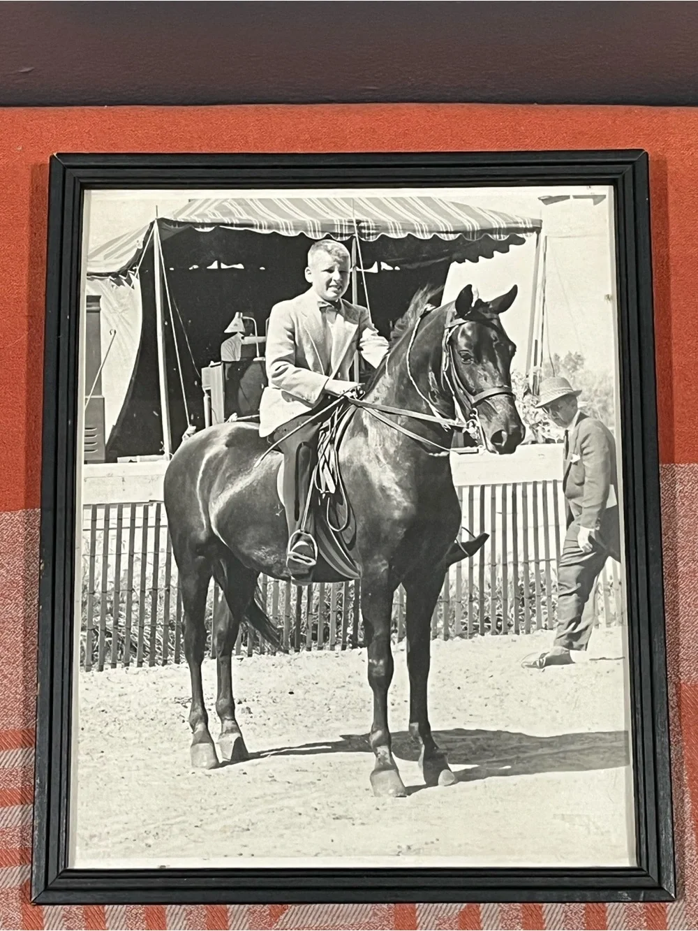 Original 1942 Oshkosh, Wisconsin Horse Show Photo.